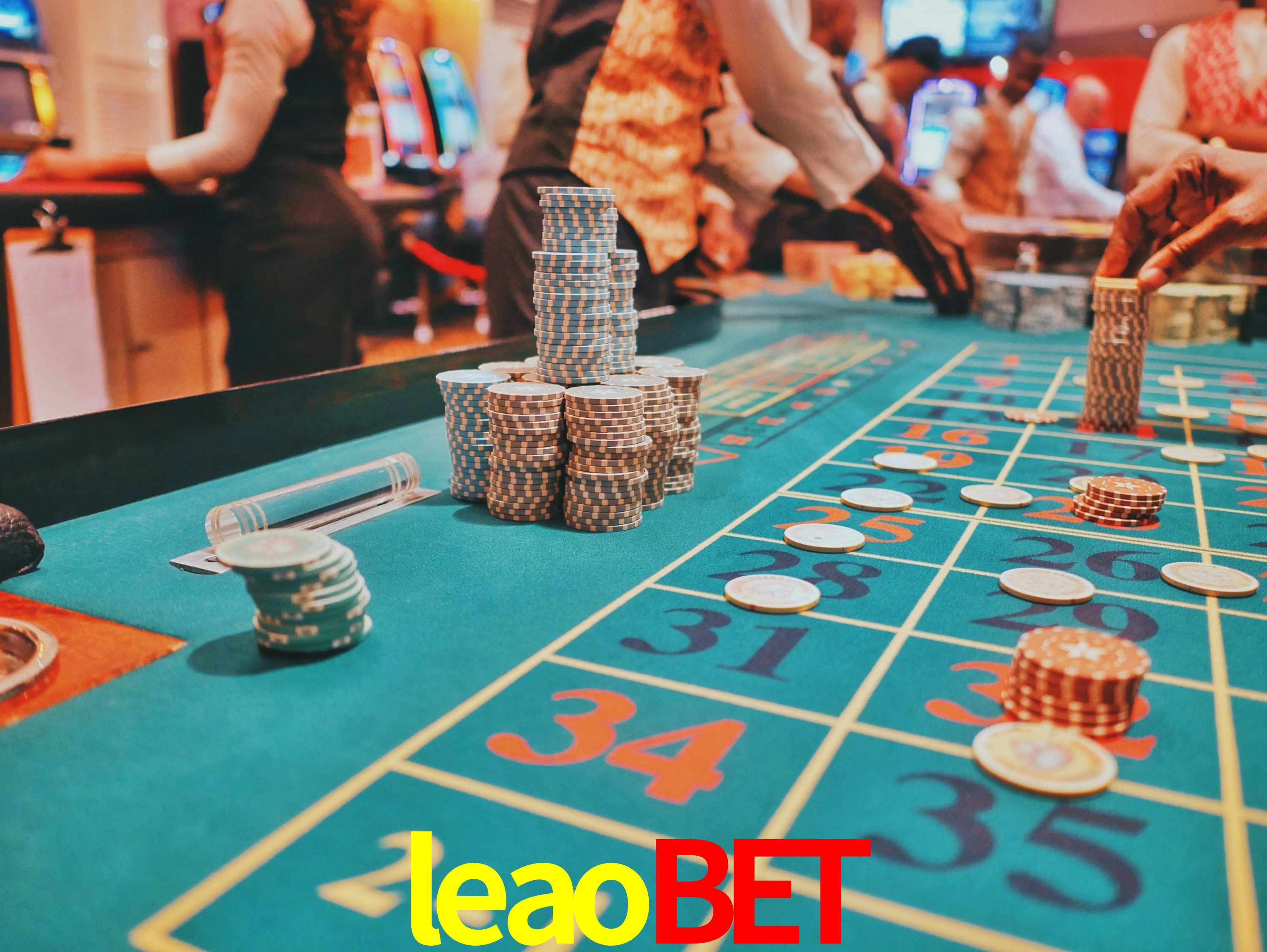 Interface do App leaobet